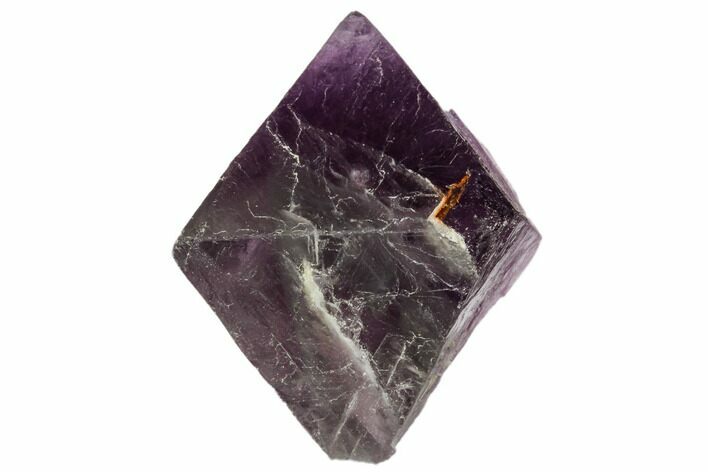 Fluorite Octahedron - Purple/Green #104725